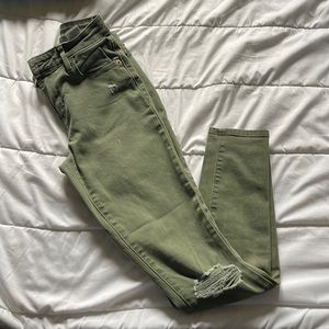 Old Navy Rockstar Mid Rise Distressed Pant